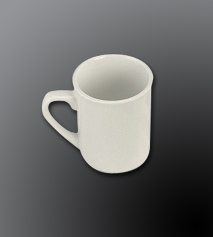 Narrow Rim Porcelain Dinnerware Alpine White Tall Cup 7 Oz.